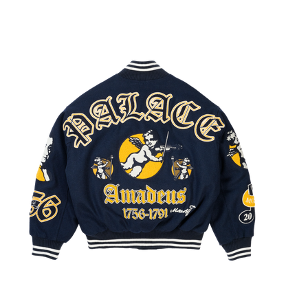 Palace Skateboards Wolfgang Varsity Jacket NAVY