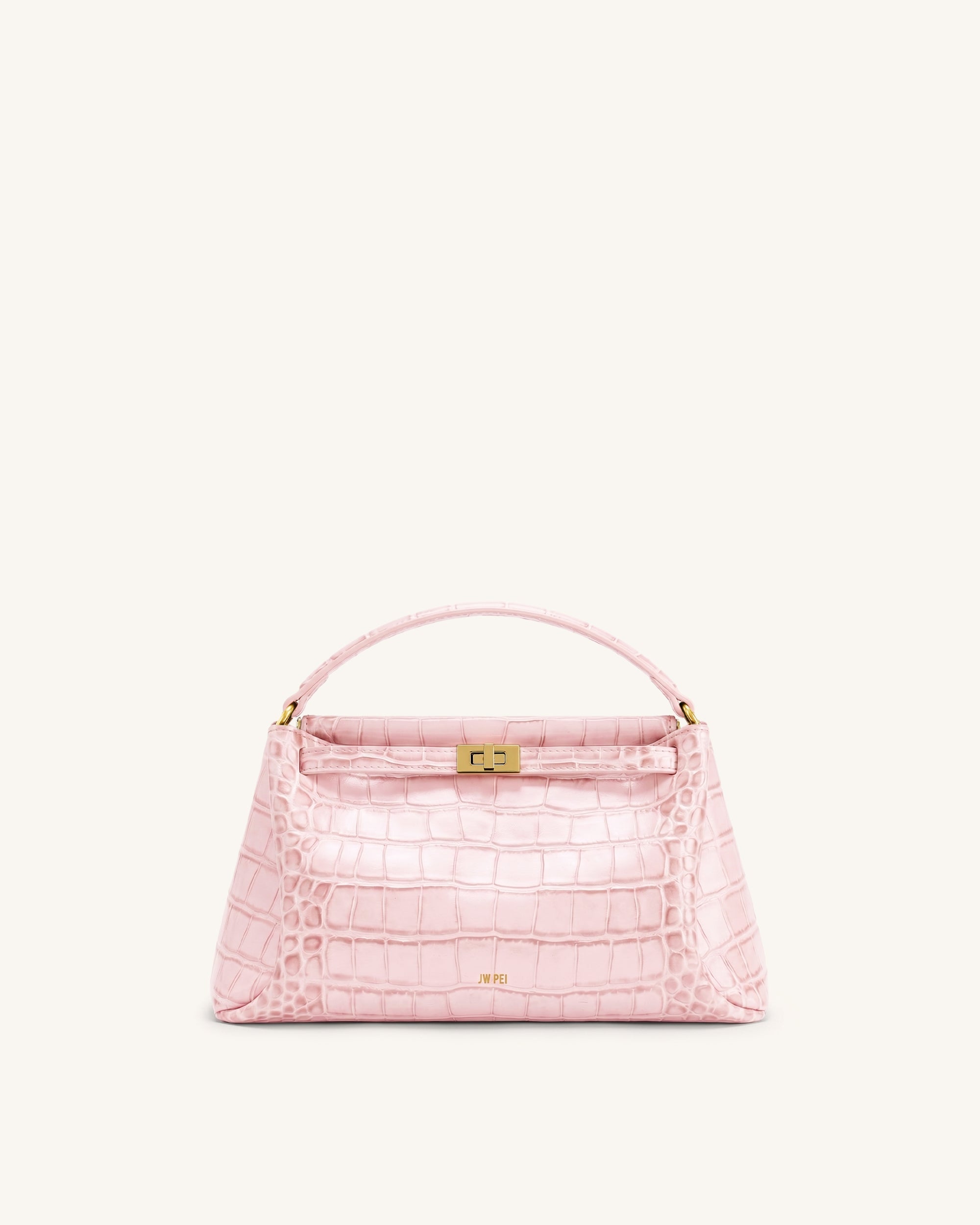 Jw Pei Carmen Top Handle Bag Pink Croc