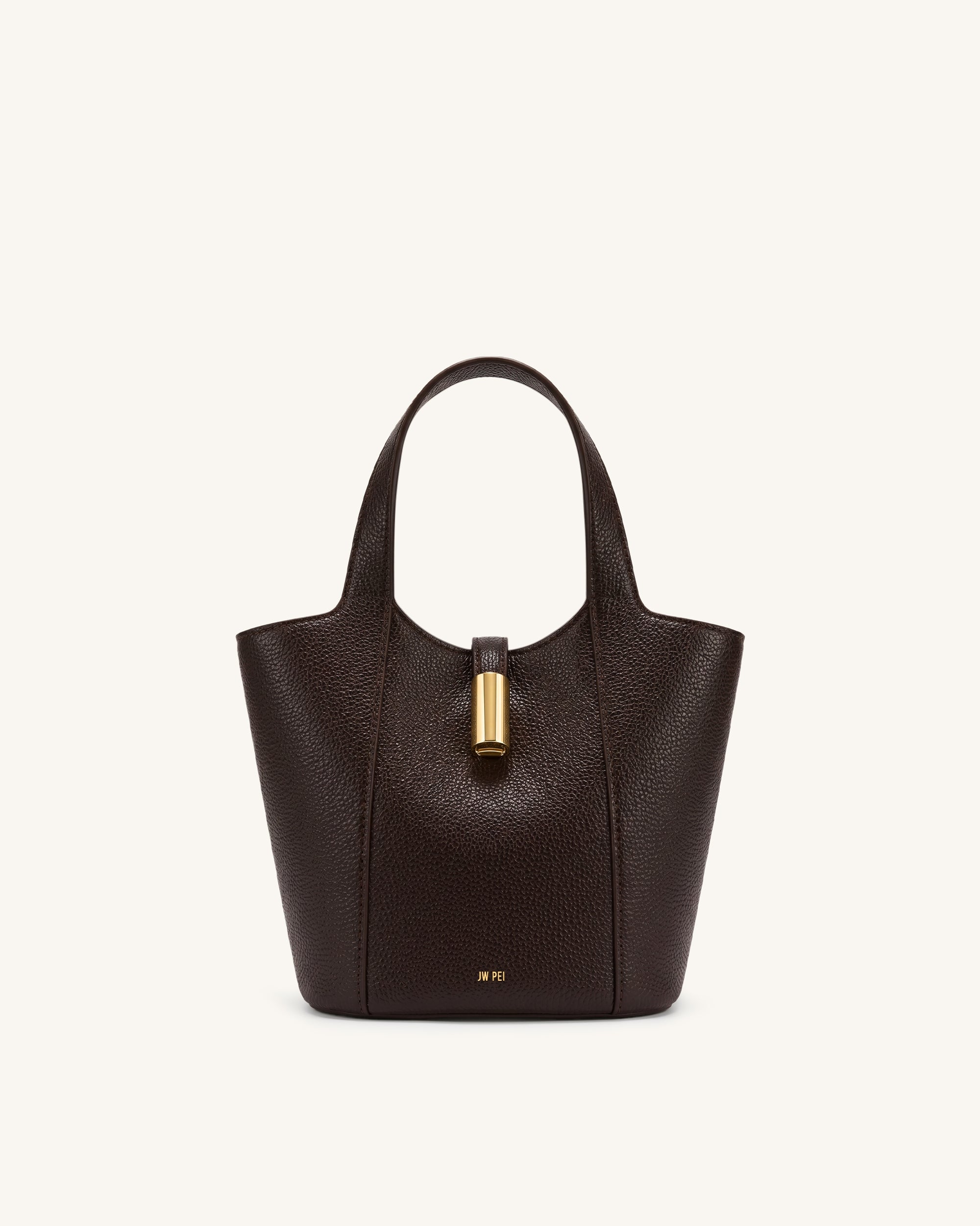 Jw Pei Bella Bucket Bag Dark Brown