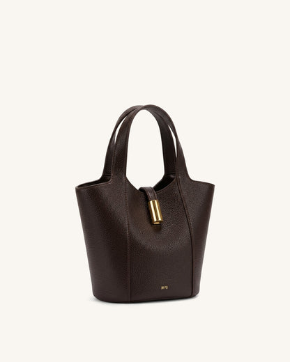 Jw Pei Bella Bucket Bag Dark Brown