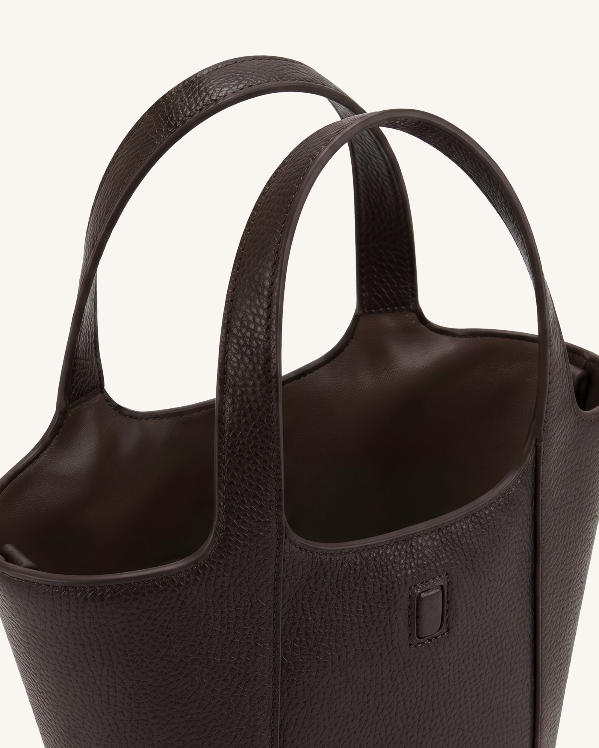 Jw Pei Bella Bucket Bag Dark Brown