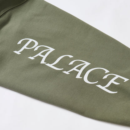 Palace Skateboards DICK Jewell ZIP HOOD the DEEP Green