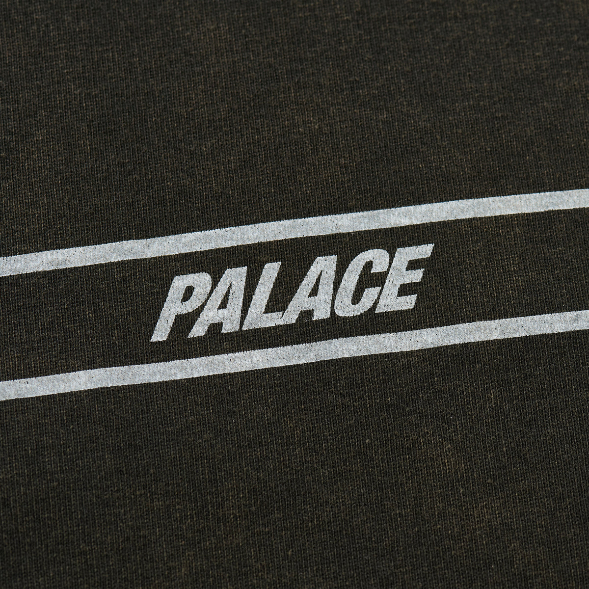 Palace Skateboards Pigment FONT Longsleeve Black