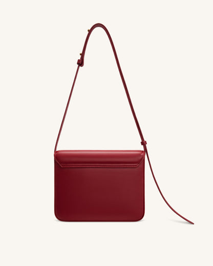 Jw Pei Evania Lock Shoulder Bag Red
