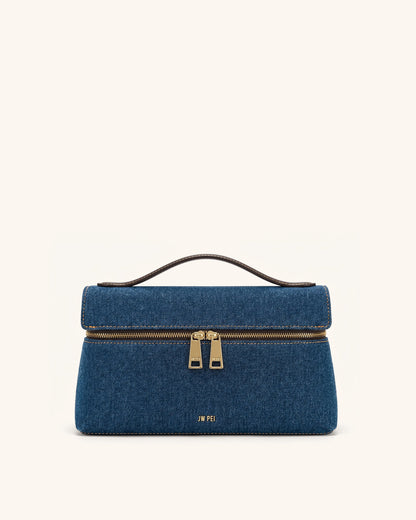 Jw Pei Thea Top Handle Bag Blue Denim
