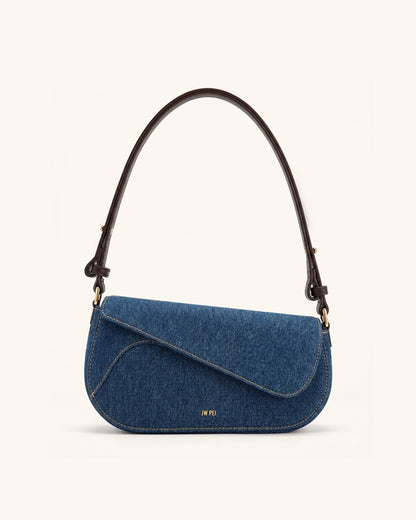 Jw Pei Addisyn Shoulder Bag Blue Denim
