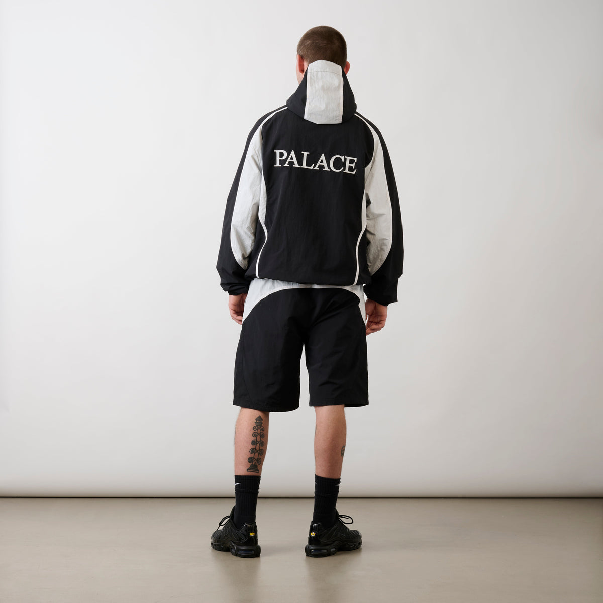 Palace Skateboards Scrum Hooded Shell Jacket Black