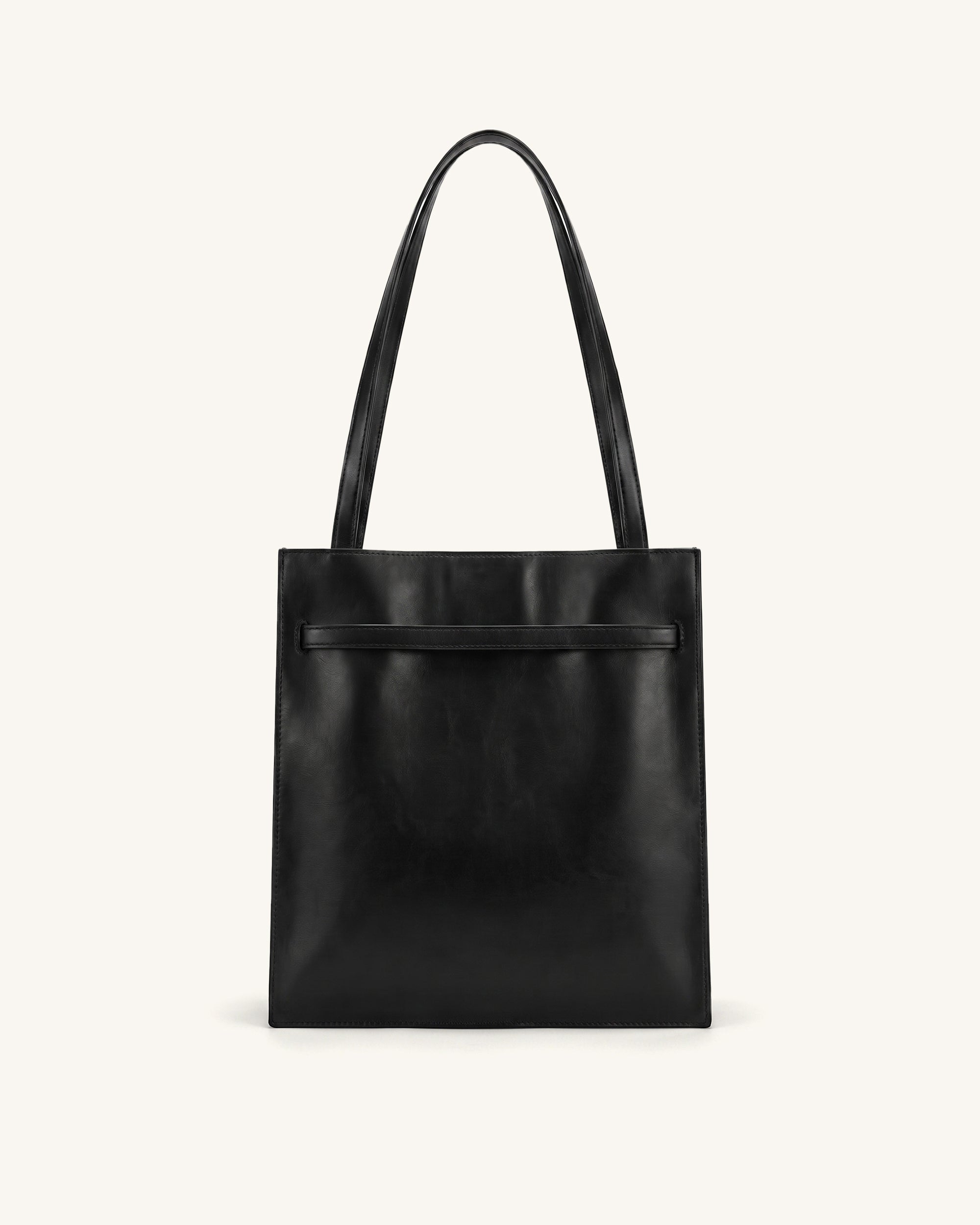 Jw Pei Noelle Belted Tote Bag Black