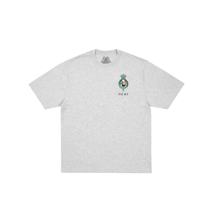 Palace Skateboards Heavy Crest T-Shirt GREY MARL