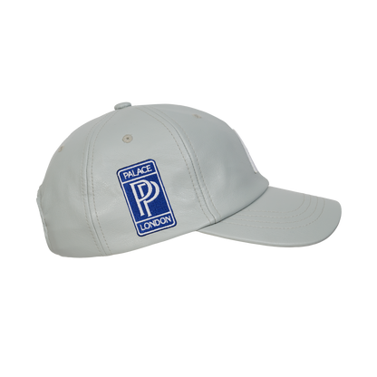 Palace Skateboards FAUX Leather P 6-Panel GREY