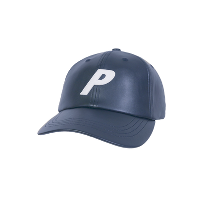 Palace Skateboards FAUX Leather P 6-Panel NAVY