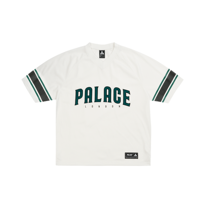 Palace Skateboards Satin the PARK MESH Jersey White