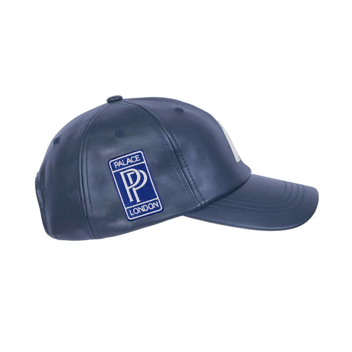 Palace Skateboards FAUX Leather P 6-Panel NAVY