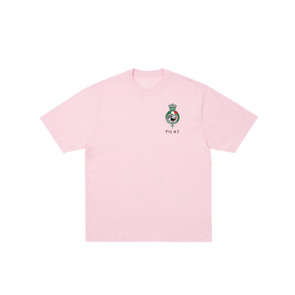 Palace Skateboards Heavy Crest T-Shirt Sweet PINK