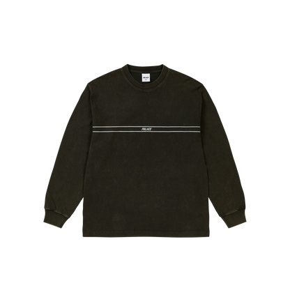 Palace Skateboards Pigment FONT Longsleeve Black