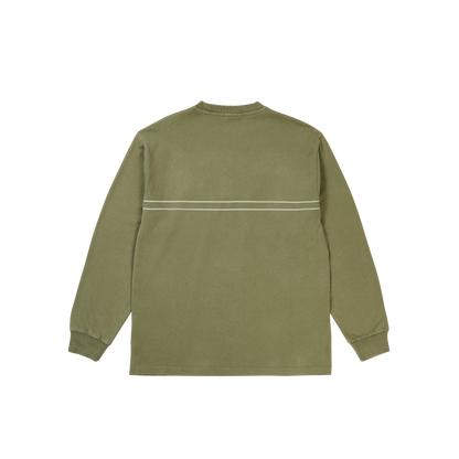 Palace Skateboards Pigment FONT Longsleeve the DEEP Green