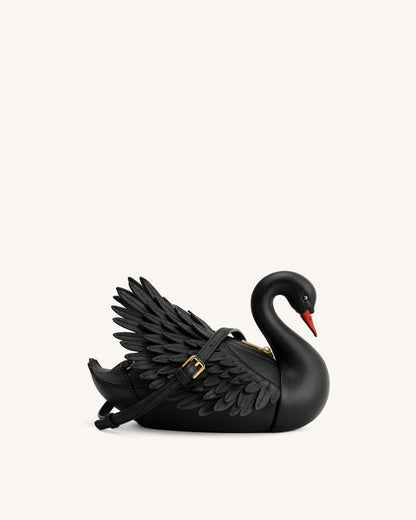 Jw Pei Alani Swan Shaped Crossbody Bag Black
