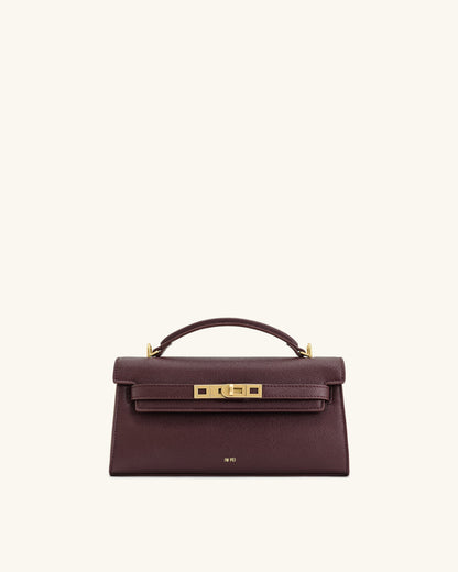 Jw Pei Noor Top Handle Bag Deep Burgundy
