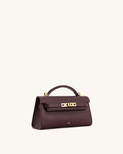 Jw Pei Noor Top Handle Bag Deep Burgundy