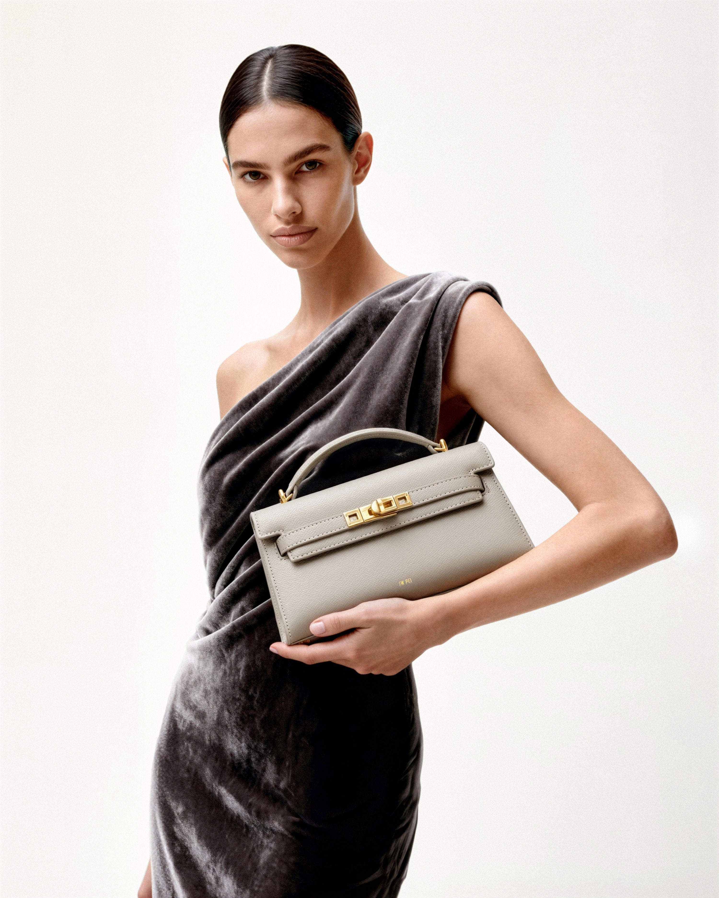 Jw Pei Noor Top Handle Bag Elephant Gray