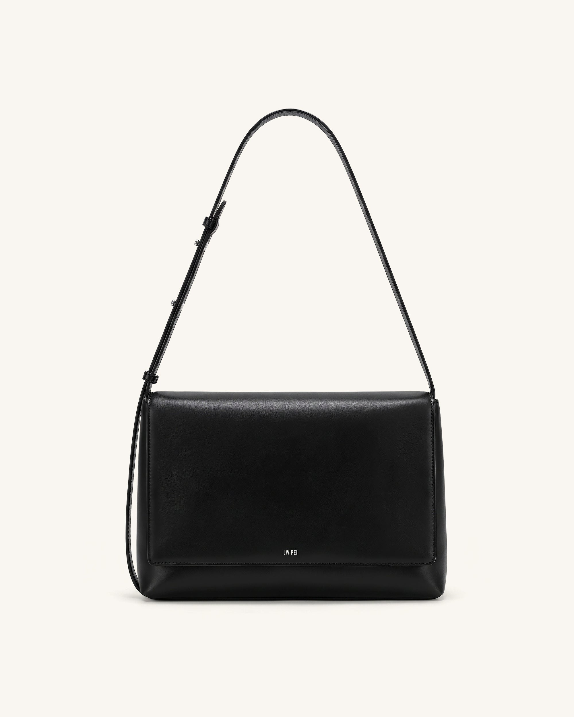 Jw Pei Isolde Flap Shoulder Bag Black