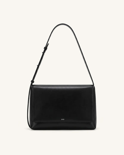 Jw Pei Isolde Flap Shoulder Bag Black