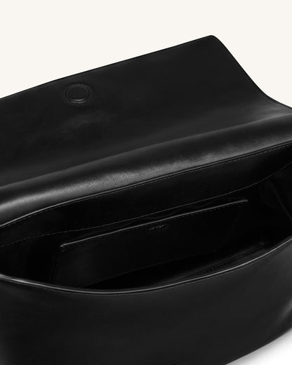 Jw Pei Isolde Flap Shoulder Bag Black