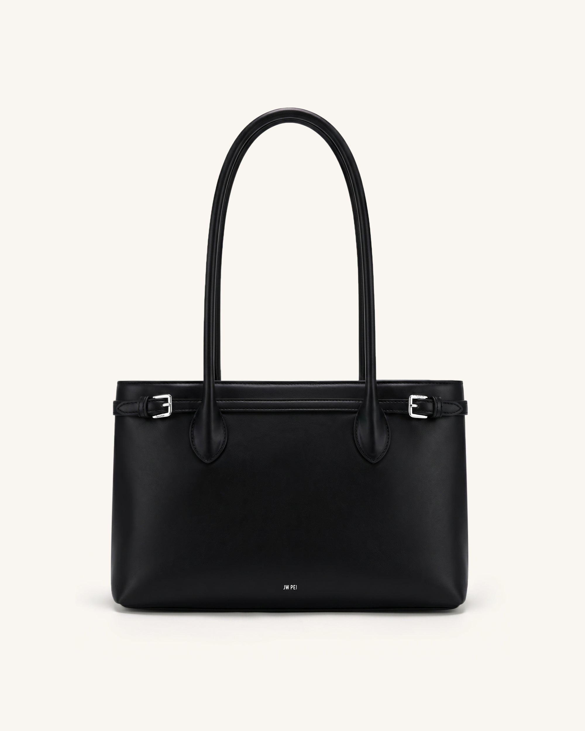 Jw Pei Camille Buckle Strap Tote Bag Black