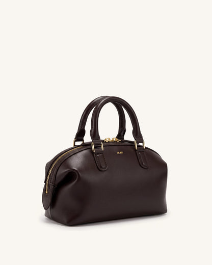 Jw Pei Arlo Top Handle Bag Dark Brown