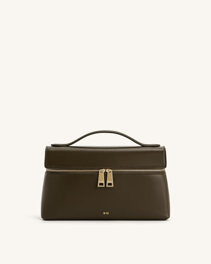 Jw Pei Thea Top Handle Bag Dark Olive