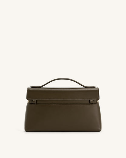 Jw Pei Thea Top Handle Bag Dark Olive
