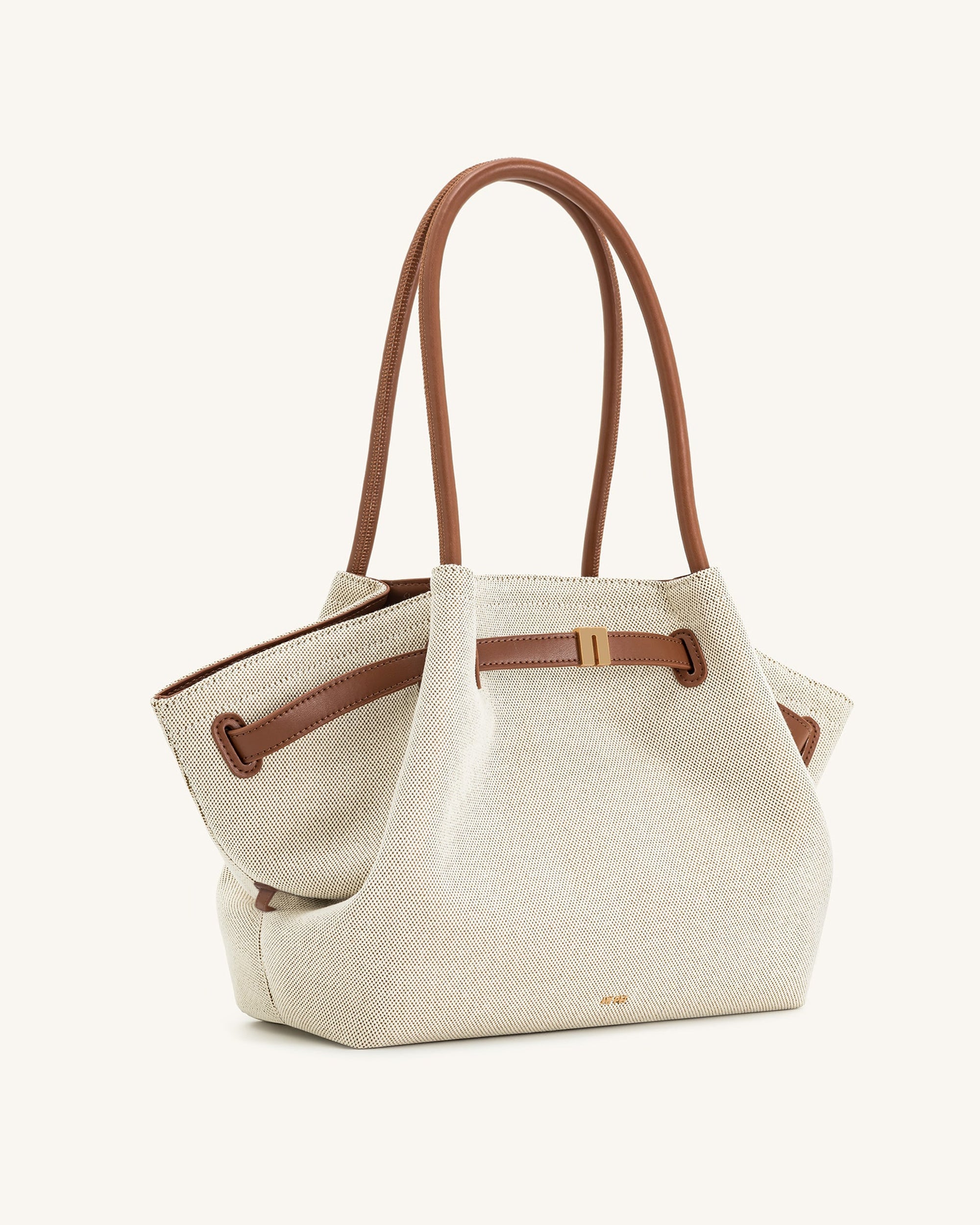 Jw Pei Hana Large Tote Bag Brown Canvas