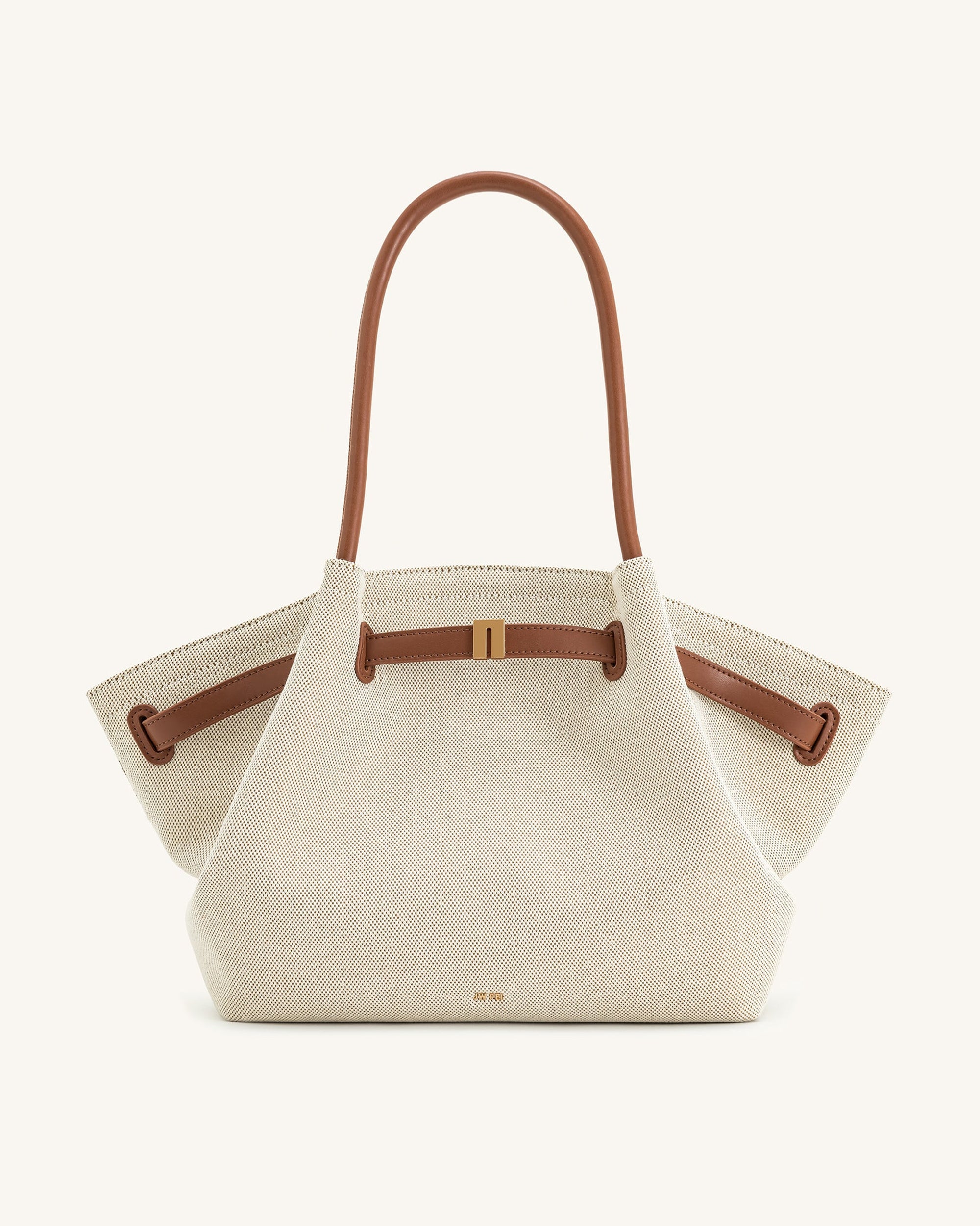 Jw Pei Hana Large Tote Bag Brown Canvas