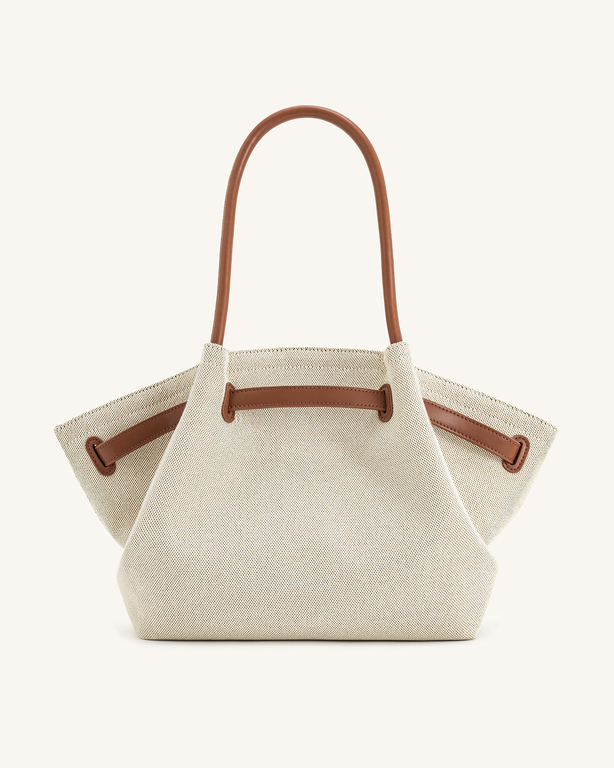 Jw Pei Hana Large Tote Bag Brown Canvas