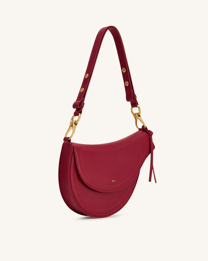 Jw Pei Ashlie Crossbody Bag Burgundy