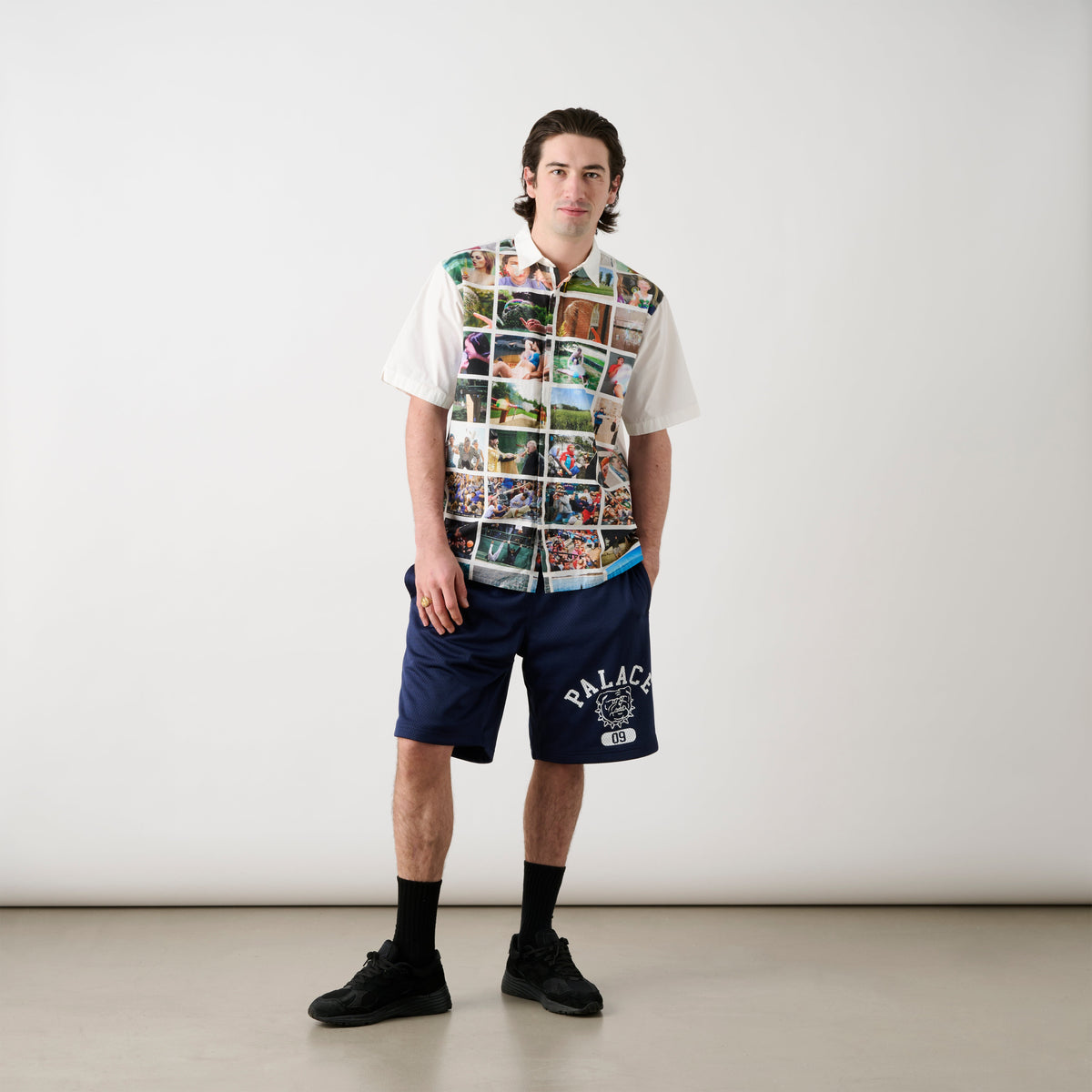 Palace Skateboards Bulldog MESH Short NAVY