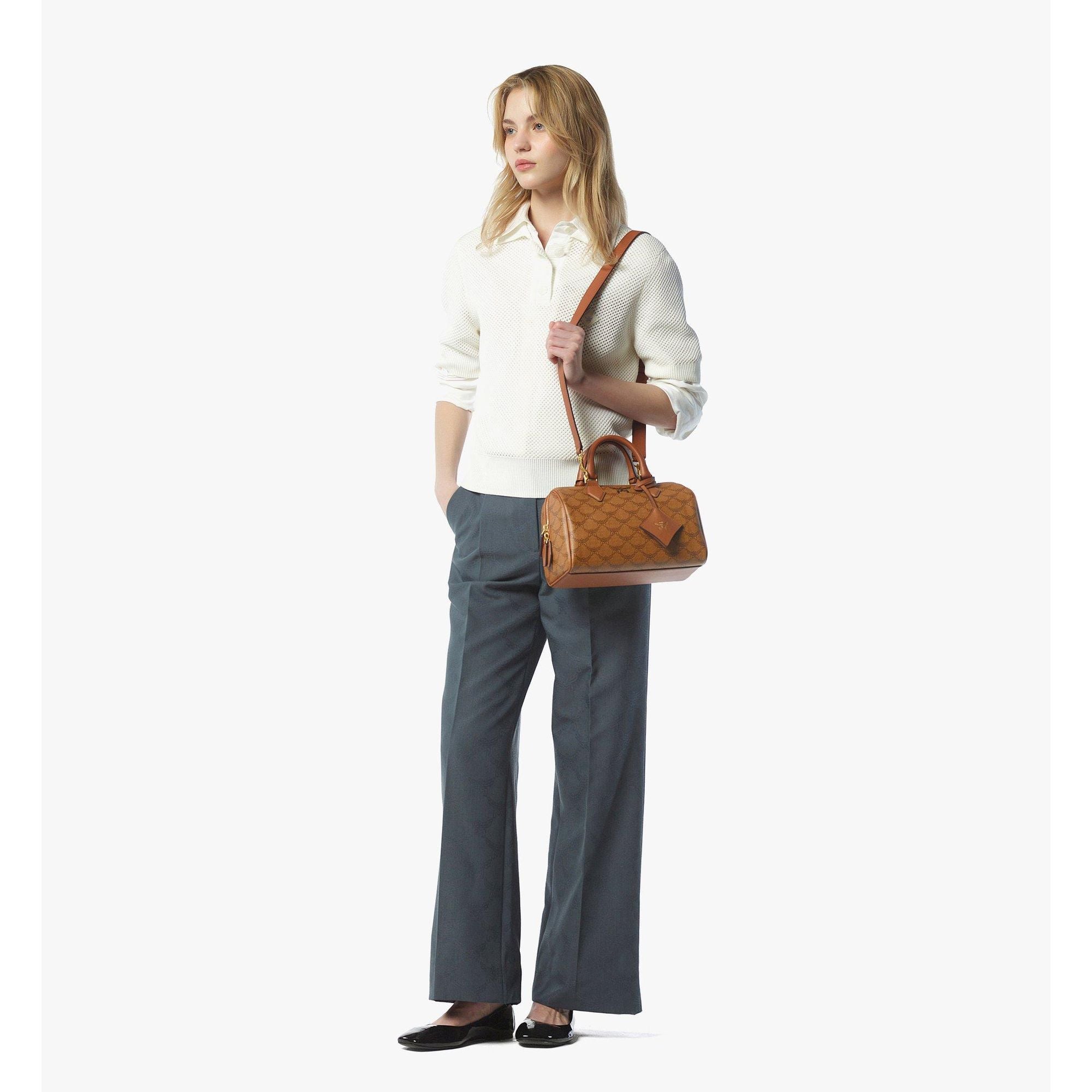 MCM Ella Boston Bag In Lauretos