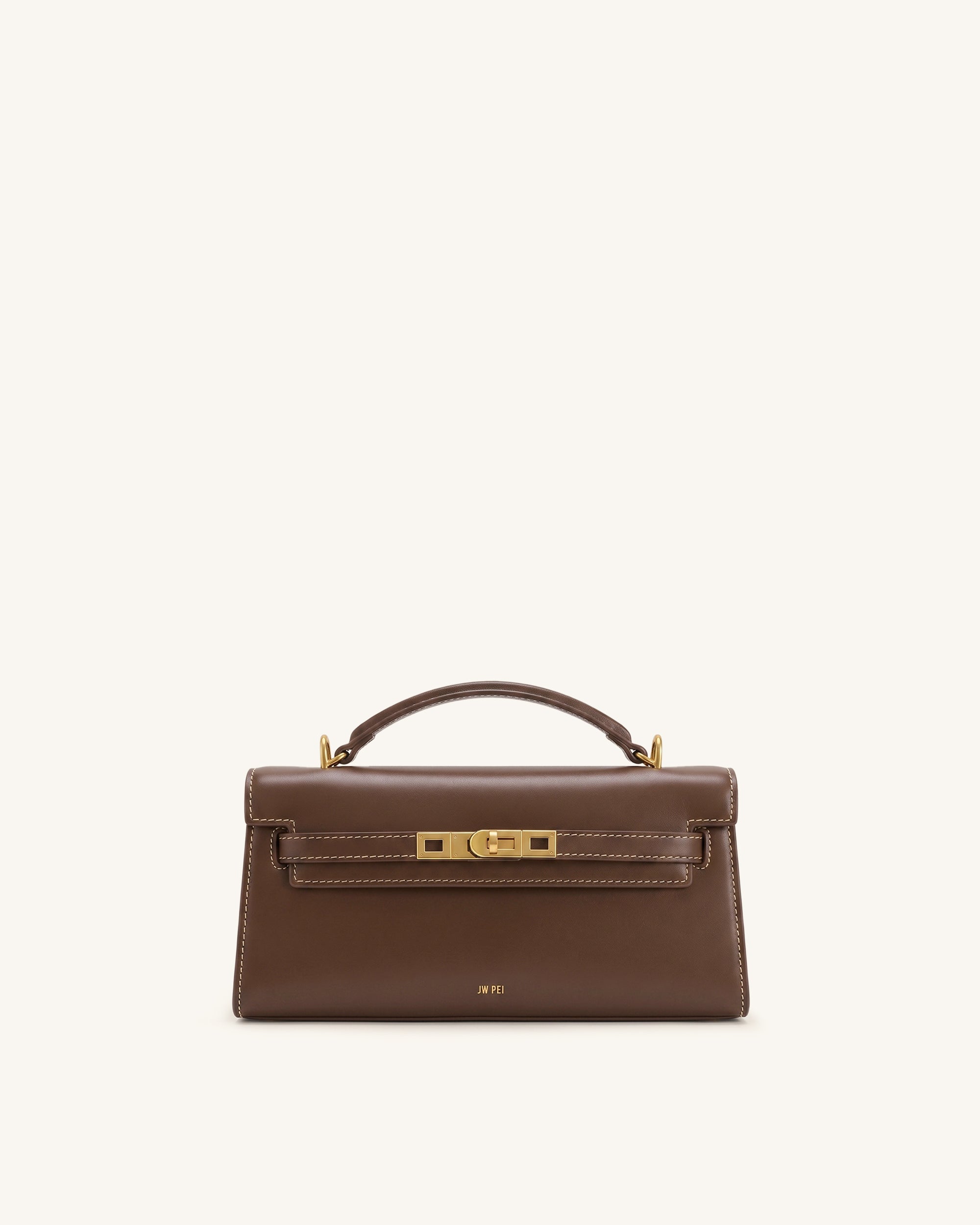 Jw Pei Noor Top Handle Bag Amber Brown