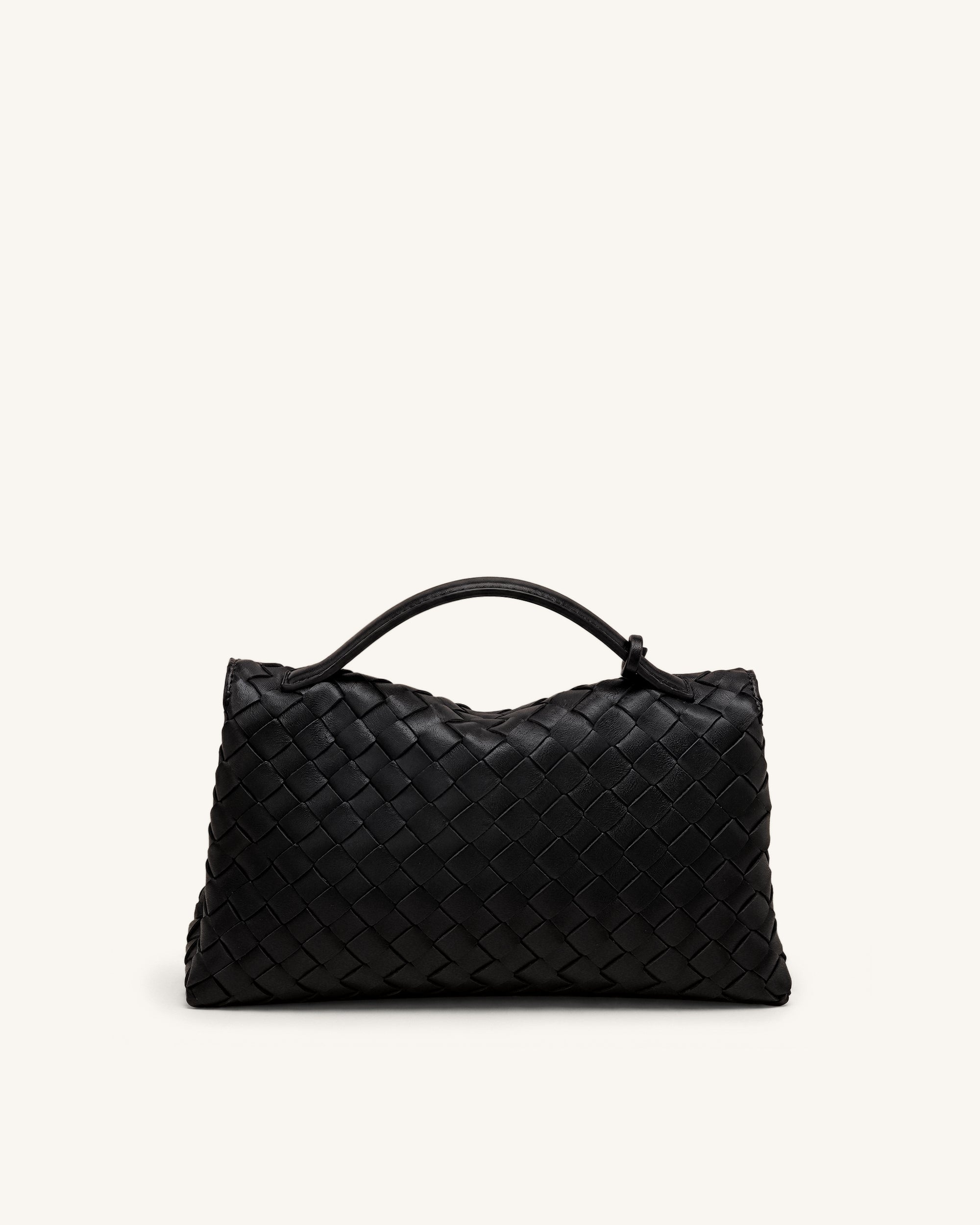 Jw Pei Celeste Woven Envelope Bag Black