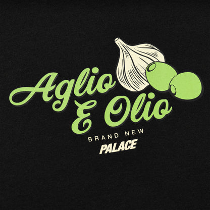 Palace Skateboards Aglio E OLIO Ringer T-Shirt Black