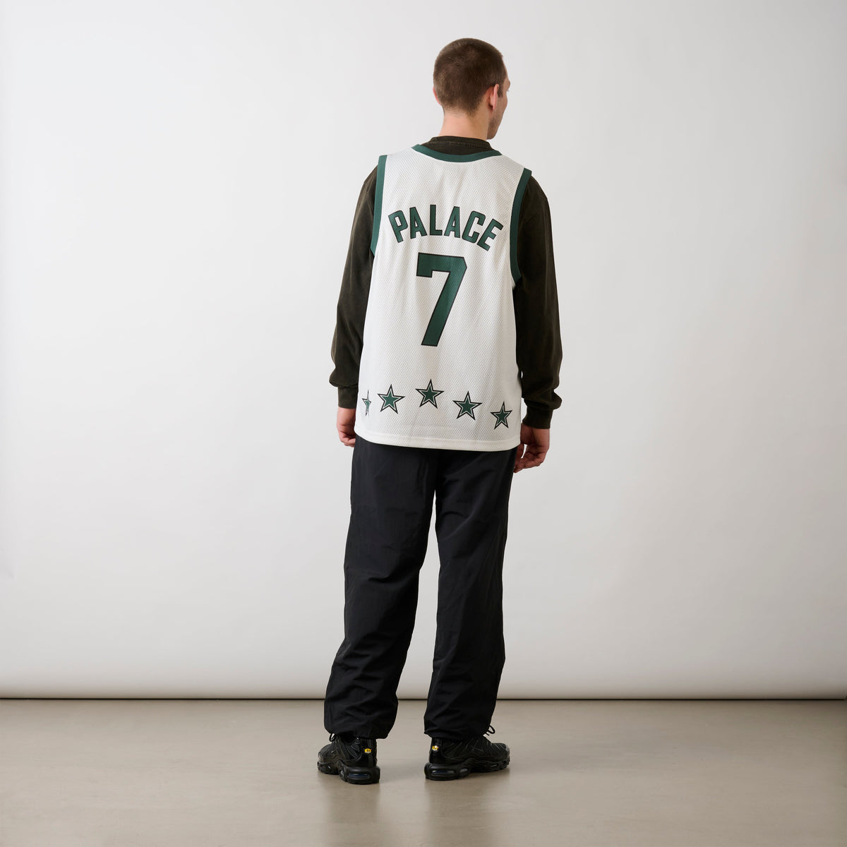 Palace Skateboards Lightning Basketball VEST White / Green