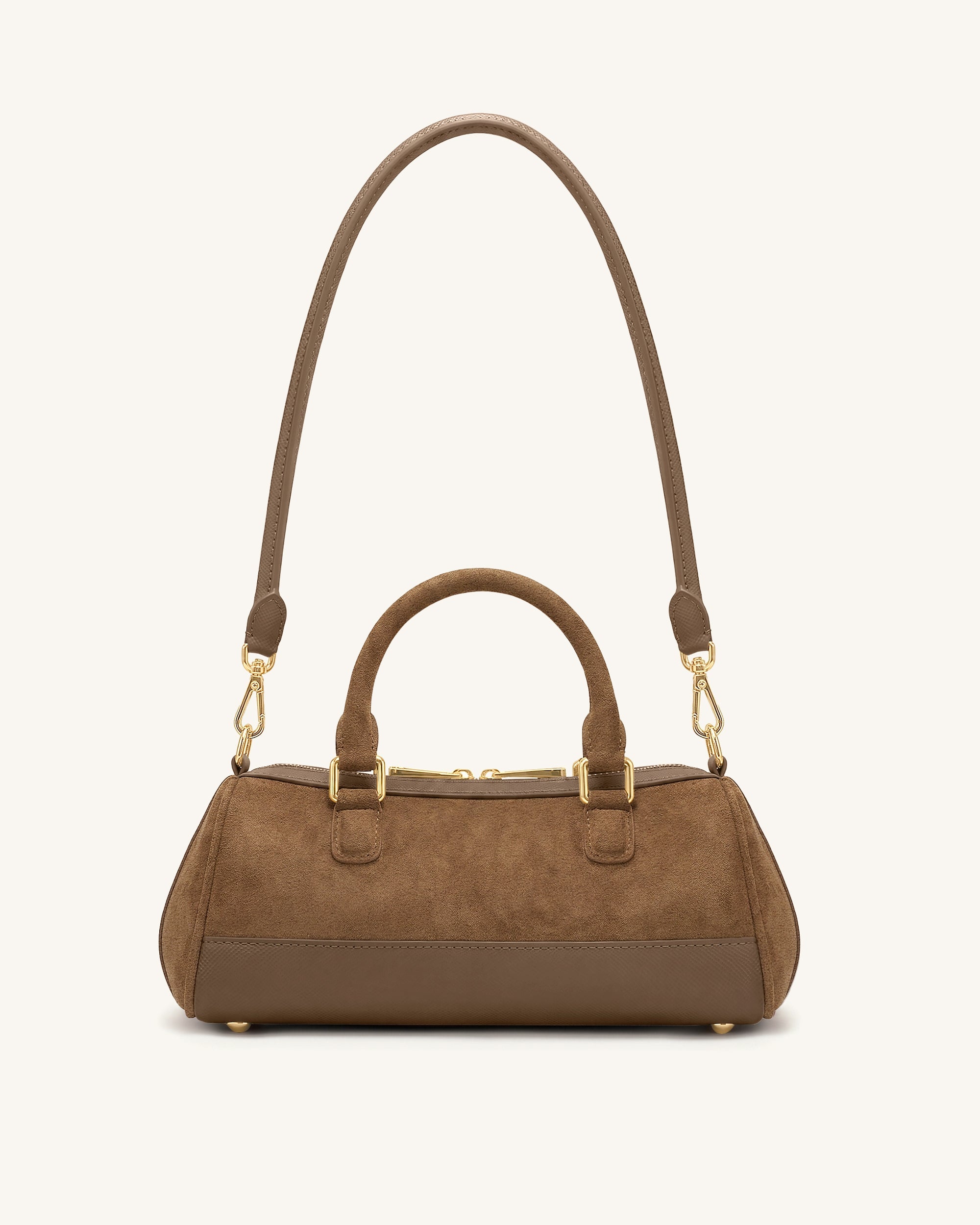 Jw Pei Josie Barrel Shoulder Bag Brown