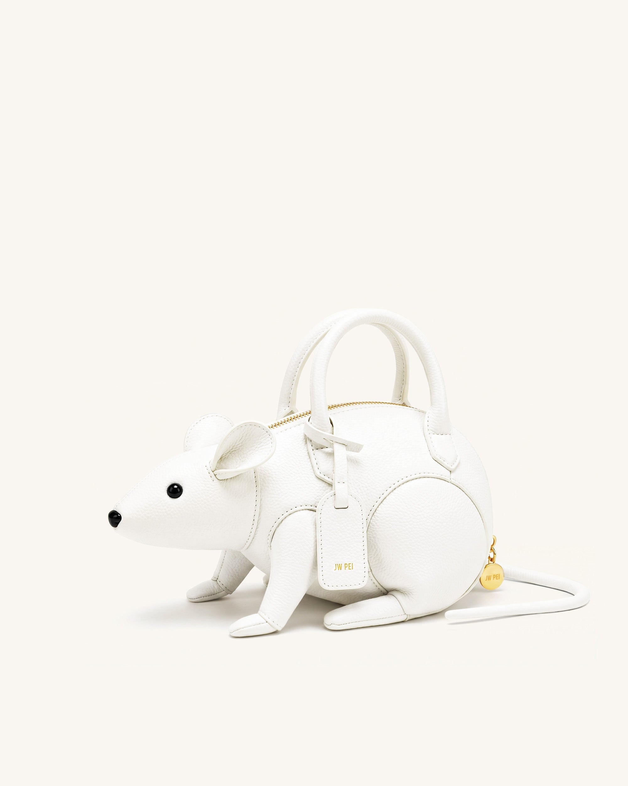 Jw Pei Mia Mouse Top Handle Bag White