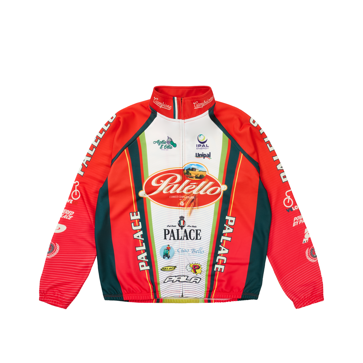Palace Skateboards Palello Cycling ZIP Jacket Black