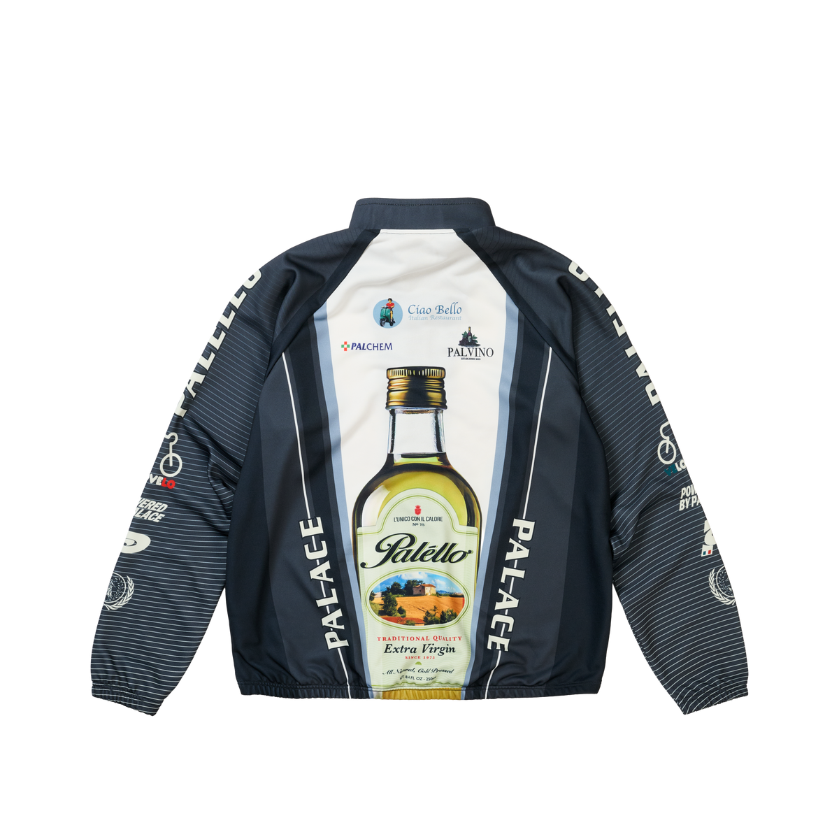 Palace Skateboards Palello Cycling ZIP Jacket Black