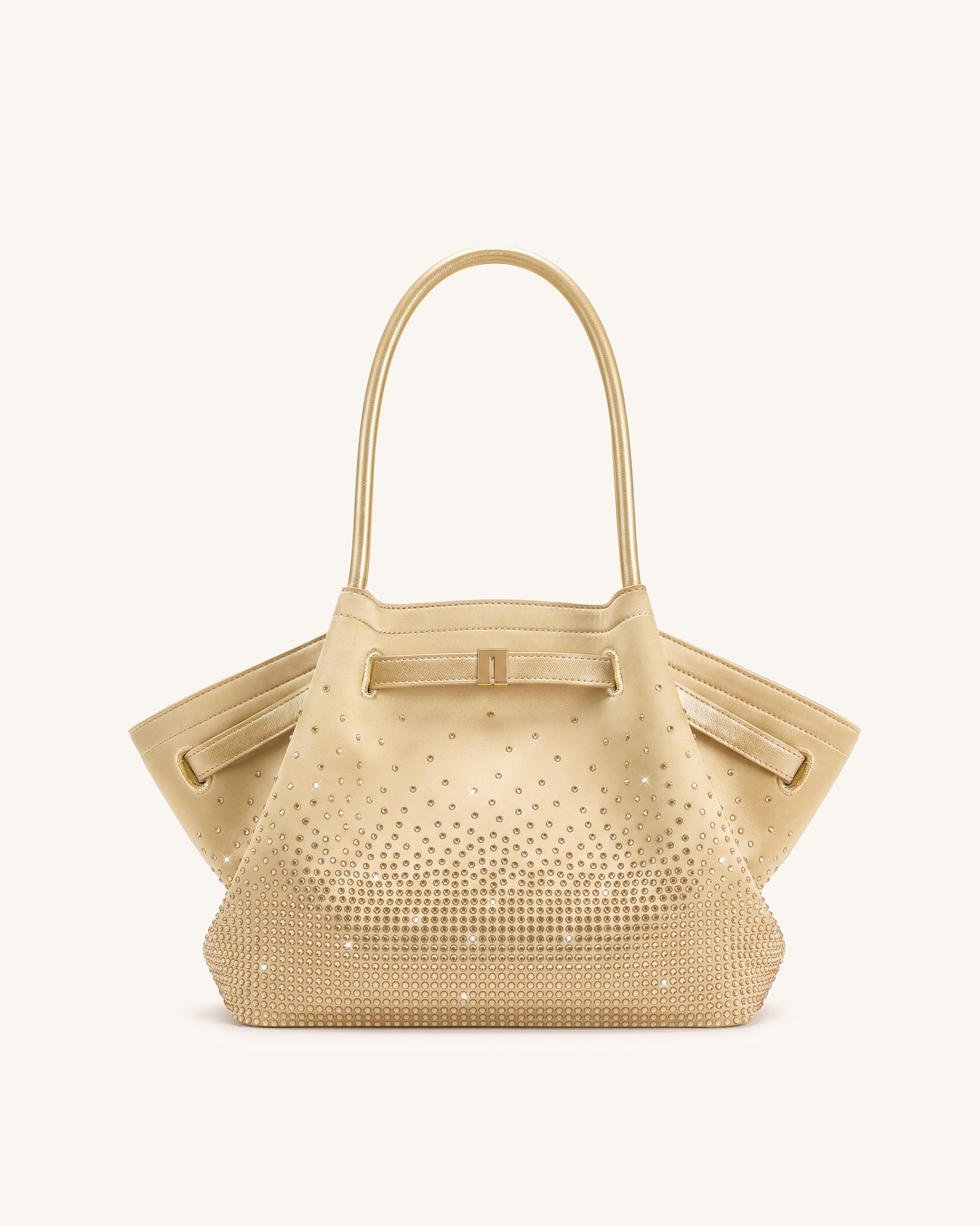 Jw Pei Hana Medium Artificial Crystal Tote Bag Light Champagne