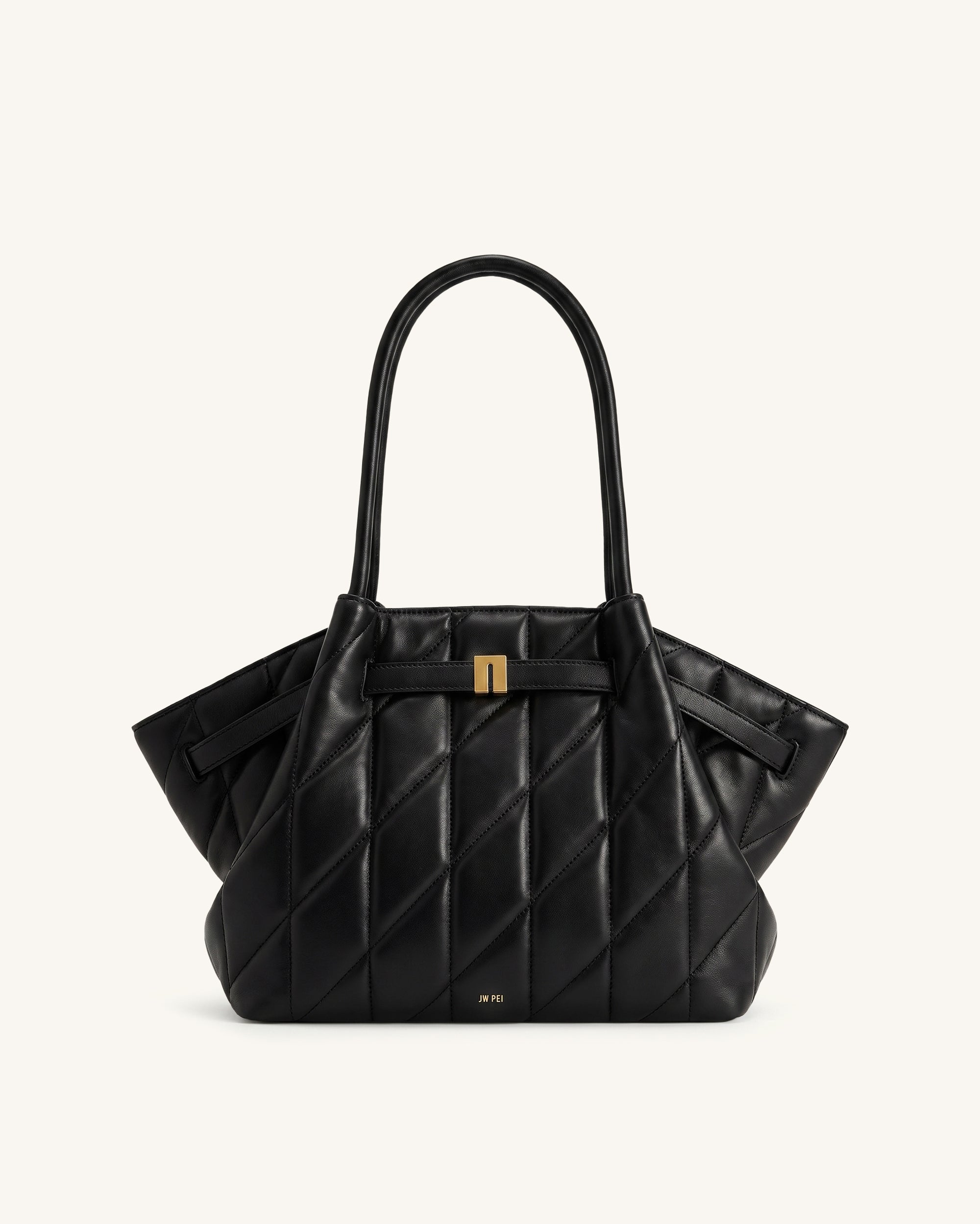 Jw Pei Hana Medium Tote Bag Midnight Black