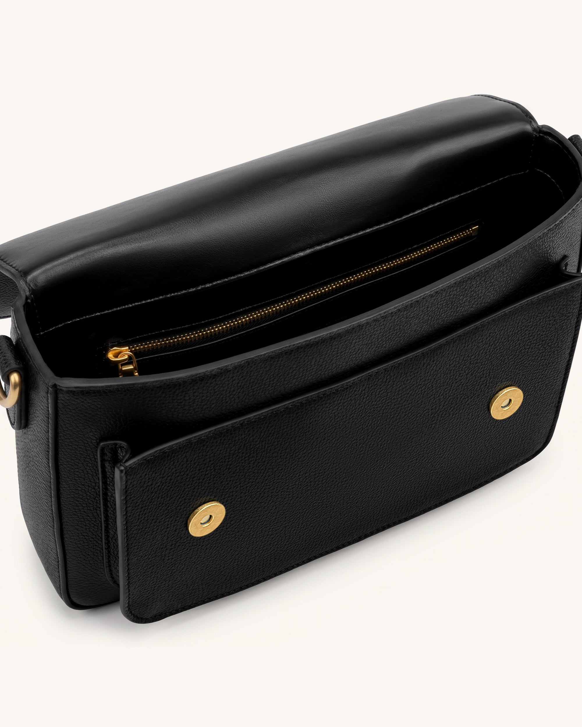 Jw Pei Mirelle Pebbled Top Handle Satchel Black