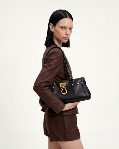 Jw Pei Yvette Elongated Tote Bag Black