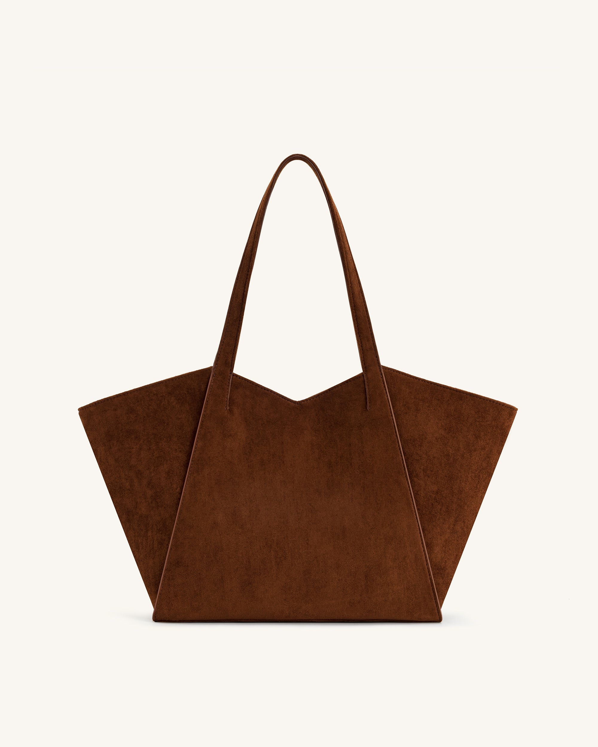 Jw Pei Kiana Large Capacity Tote Bag Dark Brown